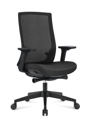 Кресло для офиса RUBY BLACK LB